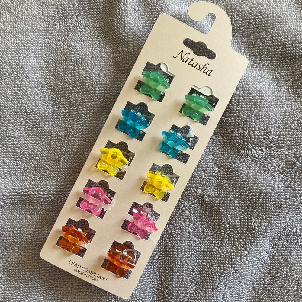 Mini Star Hair Clips